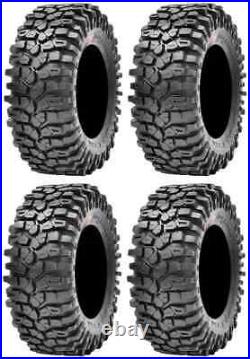 Full set of 4 Maxxis Roxxzilla Radial 8ply ATV Tires 35x10-15 FOUR TIRES STICKY