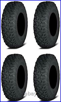 Full set of ITP Coyote 8ply Radial 27x9x14 and 27x11x14 ATV Tires 4