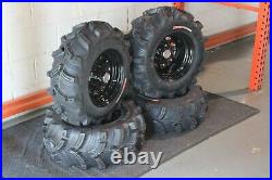 Honda Foreman 400 25 Executioner Atv Tire- Itp Black Atv Wheel Kit Srad