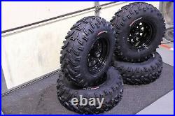 Honda Foreman 500 Sra 25 Bear Claw Atv Tire Itp Black Atv Wheel Kit Srad