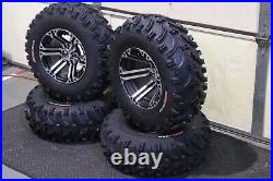 Honda Foreman 500 Sra 25 Bear Claw Atv Tire & Itp Ss212 M Wheel Kit Sra1ca