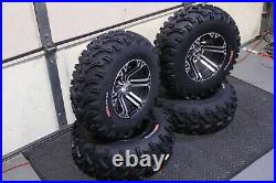 Honda Foreman 500 Sra 25 Bear Claw Atv Tire & Itp Ss212 M Wheel Kit Sra1ca