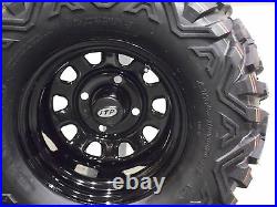 Honda Rancher 350 25 Quadking Atv Tire Itp Black Atv Wheel Kit Srad Bigghorn