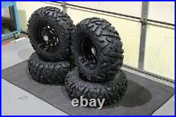 Honda Rancher 400 25 Quadking Atv Tire Itp Black Atv Wheel Kit Srad Bigghorn