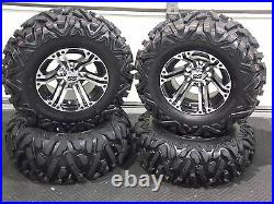 Honda Rancher 420 Sra 25 Quadking Atv Tire & Ss212 M Wheel Kit Sra1ca Bigghorn