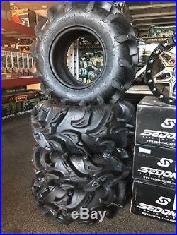 ITP Mega Mayhem 27 Inch Mud Tire set (4 tires) ATV UTV 27-9-12 and 27-11-12