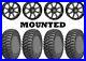Kit 4 AMS M1 Evil Tires 26×9-14 on STI HD4 Gloss Black Wheels CAN