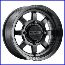 Kit 4 AMS M2 Evil Tires 27x9-14 on Method 410 Bead Grip Matte Black Wheels HP1K