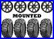 Kit 4 CST Abuzz Tires 26×9-12 on STI HD4 Gloss Black Wheels 1KXP