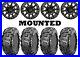 Kit 4 CST Abuzz Tires 26×9-14/26×11-14 on System 3 SB-3 Beadlock Matte Black 550