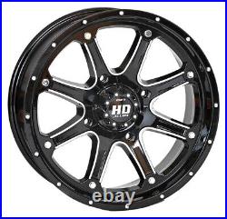 Kit 4 CST Ancla Tires 26x9-12/26x12-12 on STI HD4 Gloss Black Wheels TER