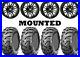 Kit 4 CST Ancla Tires 28×9-14/28×11-14 on ITP SS316 Matte Black Black Ops IRS