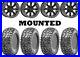 Kit 4 CST CU68 Tires 26×9-12 on Raceline A71 Mamba Beadlock Machined Wheels FXT