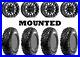 Kit 4 CST Dingo Tires 28×10-14 on Raceline Podium Beadlock Matte Black VIK