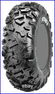 Kit 4 CST Stag Tires 25x8-12/25x10-12 on ITP SS212 Machined Wheels IRS