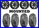 Kit 4 CST Stag Tires 26×9-14 on Raceline Scorpion Black Wheels TER