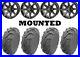 Kit 4 EFX MotoMax Tires 27×10-14/27×12-14 on Frontline 308 Matte Gray Wheels POL