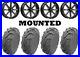Kit 4 EFX MotoMax Tires 27×10-14/27×12-14 on MSA M41 Boxer Gloss Black HP1K