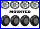 Kit 4 GBC Kanati Mongrel Tires 25×10-12 on ITP SS212 Machined Wheels CAN