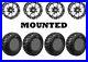 Kit 4 GBC Kanati Mongrel Tires 26×10-14 on STI HD3 Machined Wheels IRS