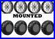 Kit 4 GBC Kanati Mongrel Tires 27×9-14/27×11-14 on MSA M45 Portal Machined POL