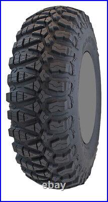 Kit 4 GBC Kanati Terra Master Tires 27x9-14 on STI HD3 Gloss Black Wheels CAN