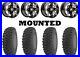 Kit 4 GBC Kanati Terra Master Tires 28×10-14 on Sedona Rukus Grey Wheels 550