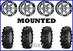 Kit 4 ITP Cryptid Tires 32x10-15 on ITP SS212 Machined Wheels VIK