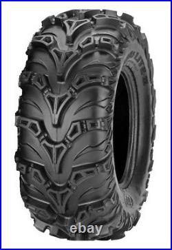 Kit 4 ITP Mud Lite II 2 Tires 26x9-12 on Frontline 556 Black Wheels IRS