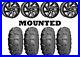 Kit 4 ITP Mud Lite XL Tires 27×10-14 on Sedona Chopper Machined Wheels FXT