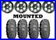 Kit 4 ITP Mud Lite XXL Tires 30×10-12 on ITP SS212 Matte Black Wheels SRA