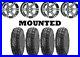 Kit 4 ITP UltraCross R-Spec Tires 27×10-12 on ITP SS212 Machined Wheels TER