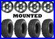 Kit 4 ITP UltraCross R-Spec Tires 27×9-14 on ITP SS212 Matte Black Wheels SRA