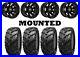 Kit 4 Interco Reptile Tires 27×9-12/27×11-12 on Sedona Spyder Black Wheels IRS