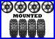 Kit 4 Interco Swamp Lite Tires 27×9-14/27×11-14 on STI HD7 Smoke Wheels FXT