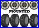 Kit 4 Kenda Klever XT Tires 27×9-14 on Falcon Ridge Glide Gray Wheels CAN