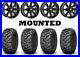 Kit 4 Kenda Mastodon AT Tires 26×9-14 on Sedona Sparx Black Wheels TER