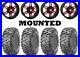 Kit 4 Maxxis Bighorn 2.0 Tires 27×9-14 on STI HD7 Red Wheels H700