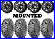 Kit 4 Maxxis Bighorn 2.0 Tires 28×10-12 on Moose 399X Matte Black Wheels FXT