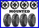 Kit 4 Maxxis Bighorn Radial Tires 26×9-14/26×11-14 on Frontline 556 Black VIK