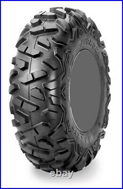 Kit 4 Maxxis Bighorn Radial Tires 30x10-14 on Raceline Scorpion Black Wheels 550