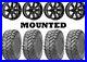 Kit 4 Maxxis Ceros MU07 Tires 27×9-14/27×11-14 on Sedona Sparx Black Narrow FXT