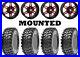 Kit 4 Maxxis Rampage Tires 32×10-14 on STI HD7 Red Wheels IRS