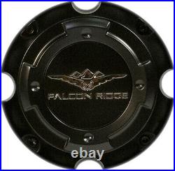 Kit 4 Moose Insurgent 26x9-14/26x10-14 on Falcon Ridge Soar Matte Black FXT