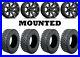Kit 4 Moose Insurgent Tires 26×9-14/26×10-14 on Raceline Scorpion Black HP1K