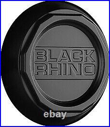 Kit 4 OTR 350 Mag Tires 23x10.5-14 on Black Rhino Armory Black Wheels CAN