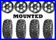 Kit 4 Quadboss QBT672 Tires 26×9-12/26×12-12 on ITP SS212 Matte Black Wheels IRS