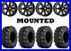 Kit 4 Sedona Buck Snort Tires 27×9-14 on Sedona Sparx Black Narrow Wheels CAN