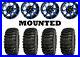 Kit 4 Sedona Buzz Saw Tires 26×9-14/26×11-14 on STI HD6 Blue Wheels 550
