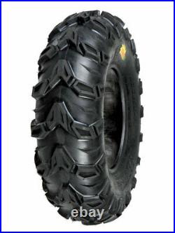 Kit 4 Sedona Mud Rebel Tires 27x10-14 on Raceline Hostage Matte Black Wheels VIK